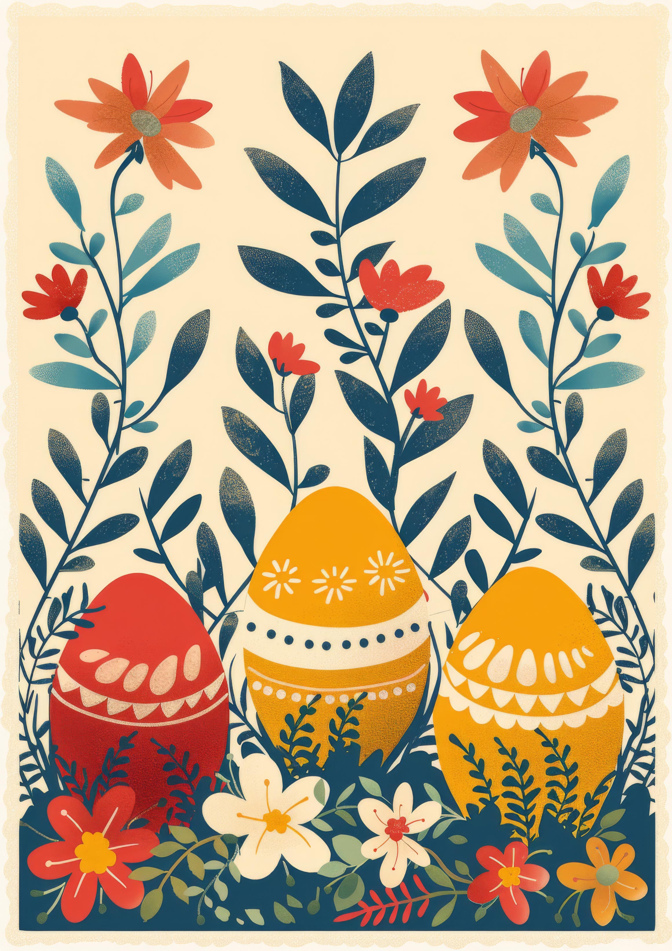 Preview for Easter-egg-floral-design-background-bfbc0
