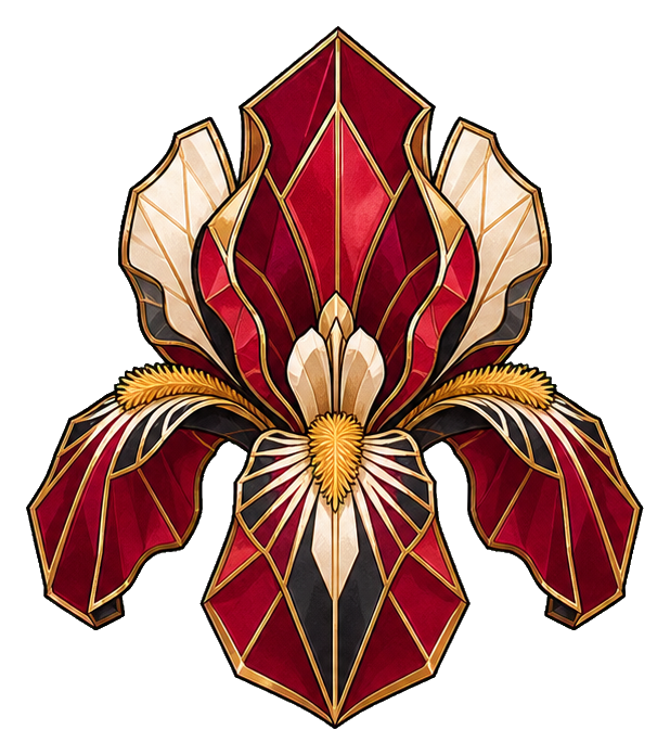 Preview for Art Deco Geometric Iris Sticker