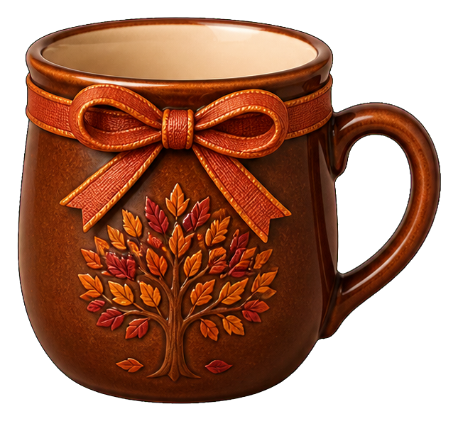 Preview for Woodland Mug Sticker For Fall Designs