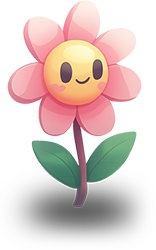 Preview for Smiling-flower-emoji-flora-sticker-e2533