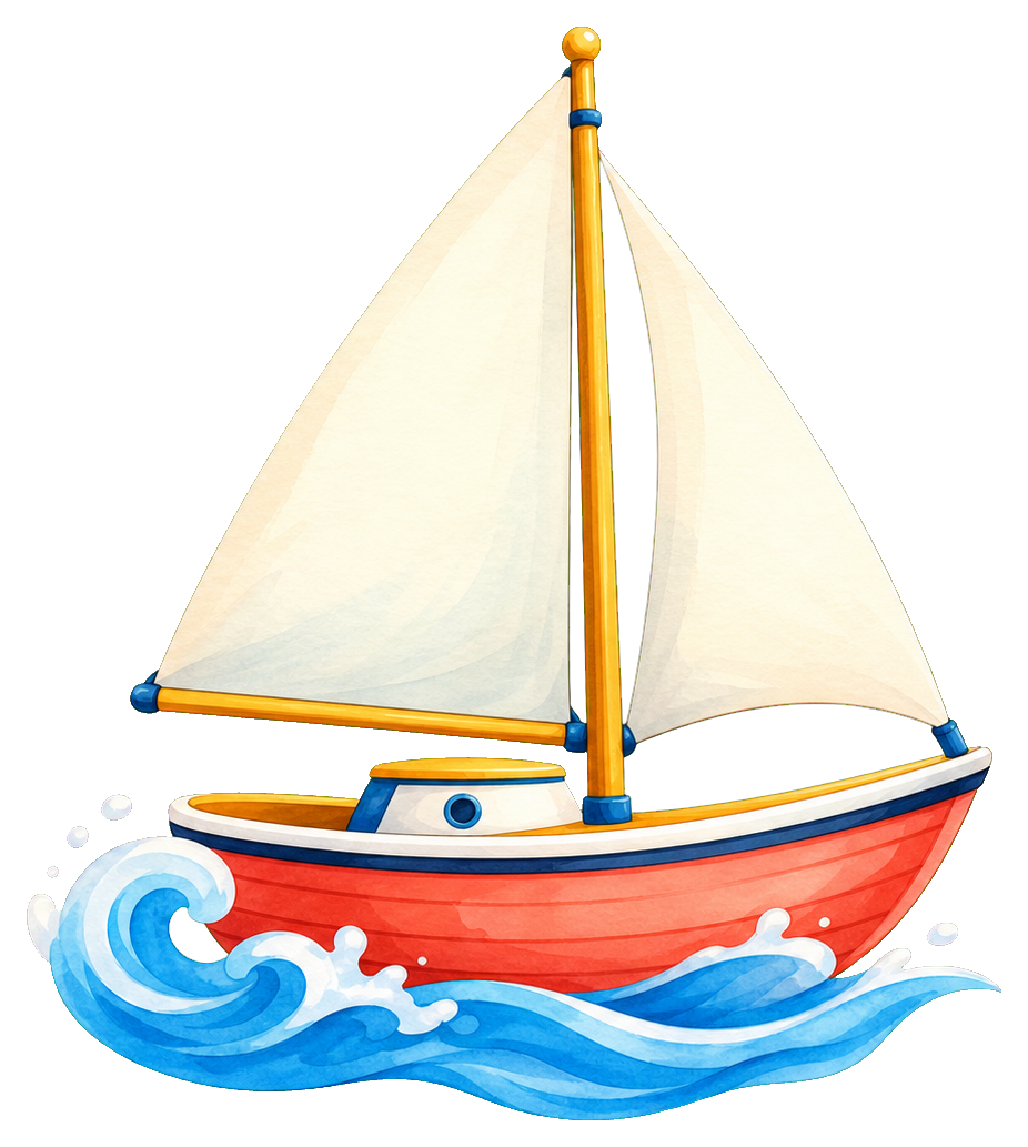 Preview for Sailboat Sticker Graphic