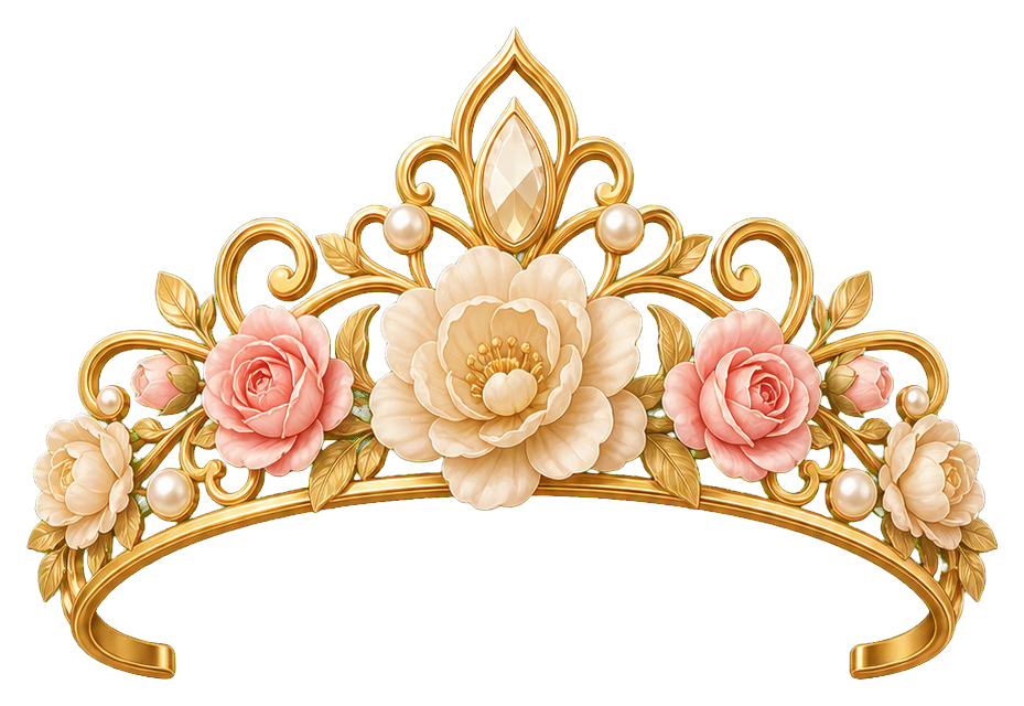 Preview for Floral Tiara Sticker