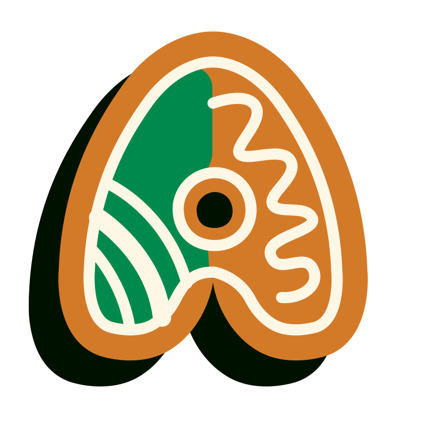 Preview for Lung-health-icon-template-cookie-letters-sticker-22f93