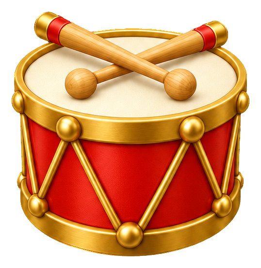 Preview for 3d Christmas Toy Drum