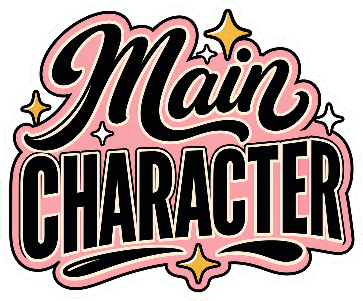 Preview for Main Character Text Sticker