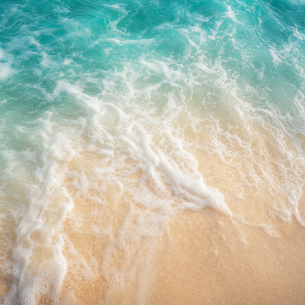 Preview for Coastal Foam Abstract Stock Background