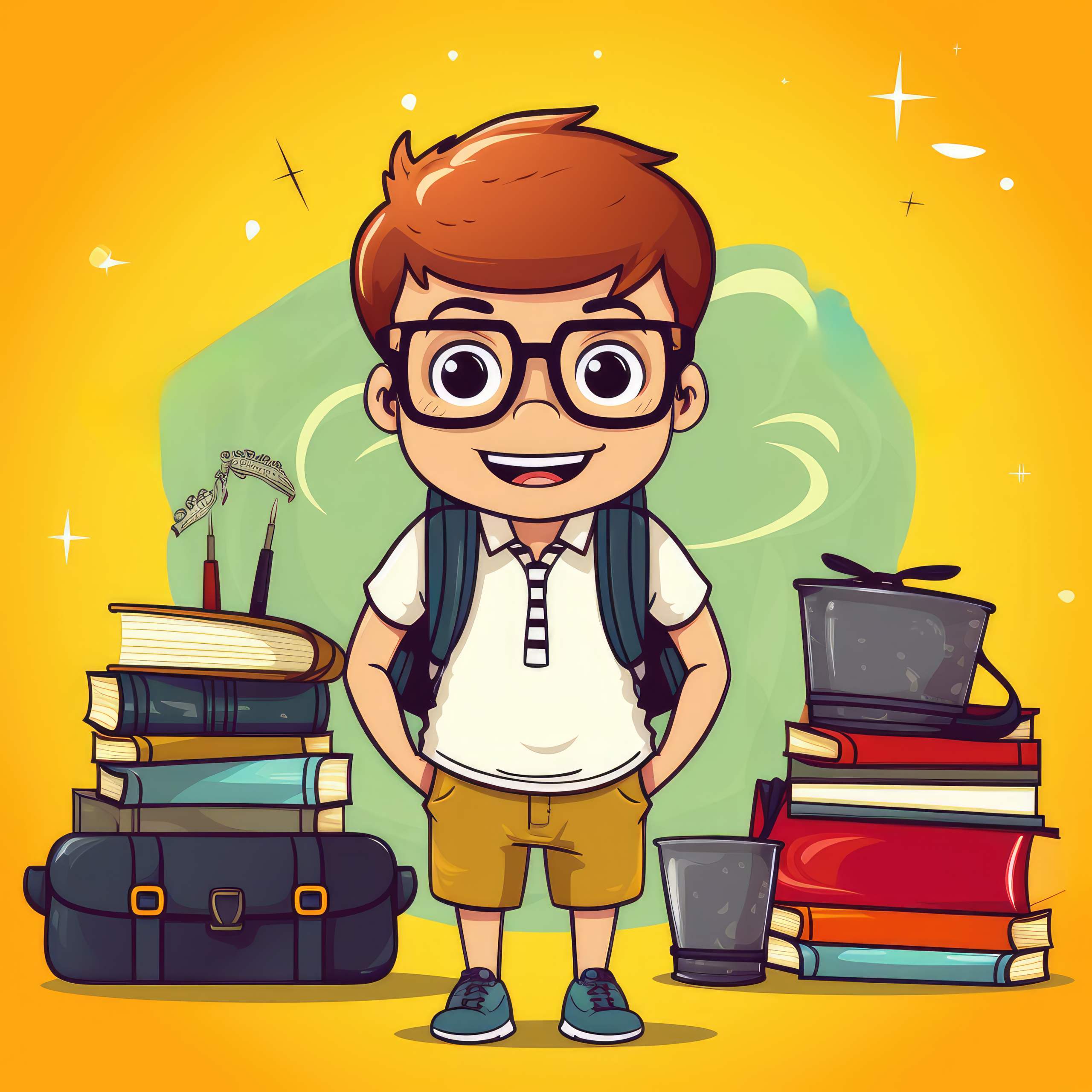 Preview for Young-student-books-art-background-cea6c