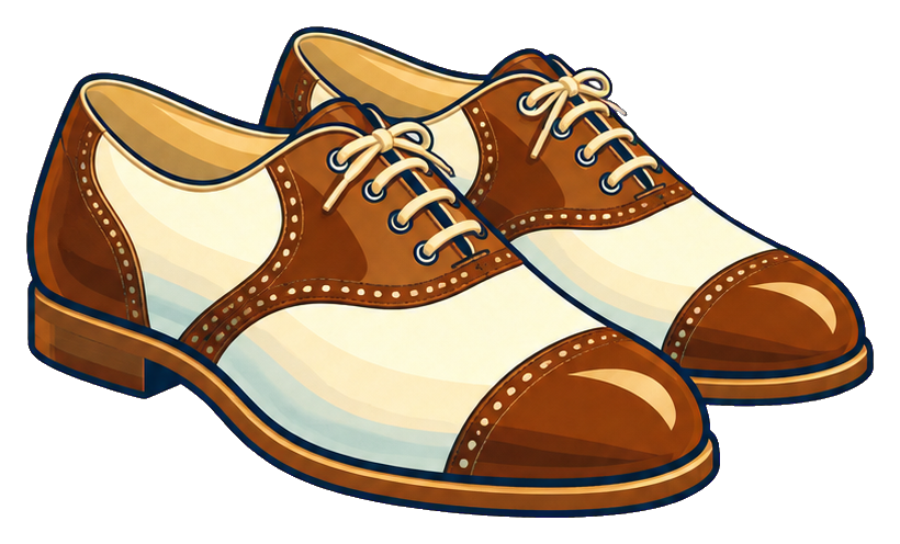 Preview for Saddle Golf Shoes