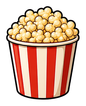 Preview for Blank Popcorn Bucket Sticker