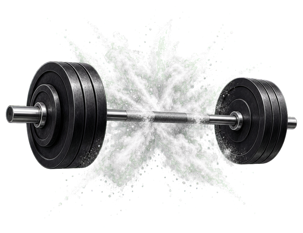 Preview for Weightlifting Barbell Sticker