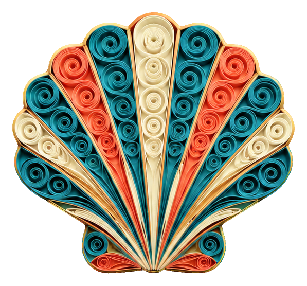 Preview for Quilled Sea Creatures Scallop Shell