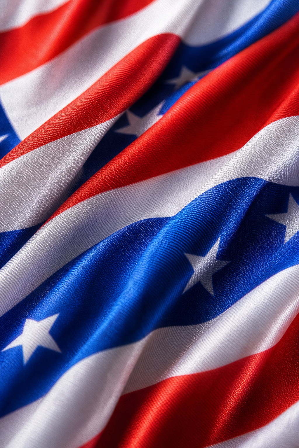 Preview for Patriotic Fabric Background With Stars And Stripes