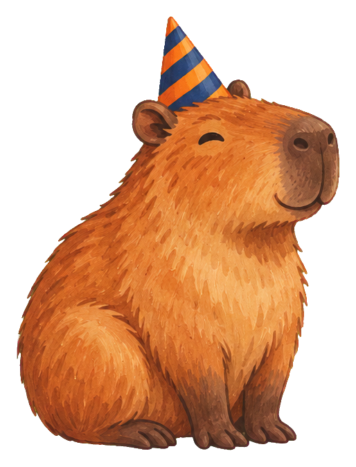 Preview for Chill Capybara Party Capy