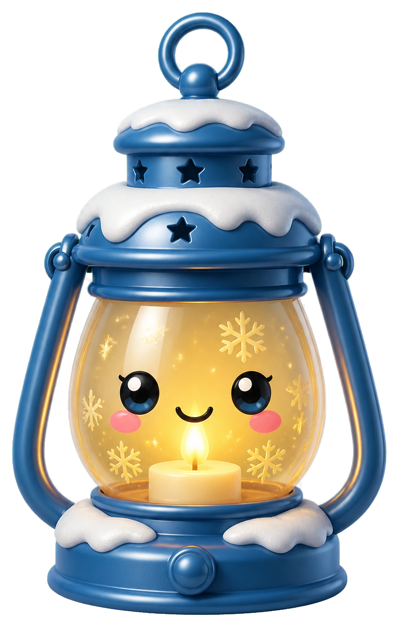 Preview for Winter Lantern Sticker