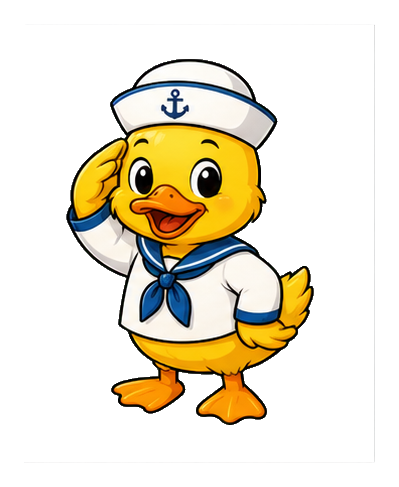 Preview for Sailor Duck Sticker Graphic