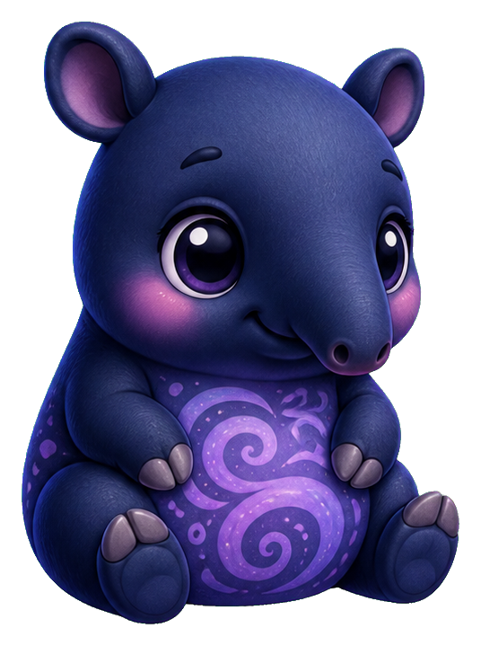 Preview for Nebula Belly Tapir Sticker