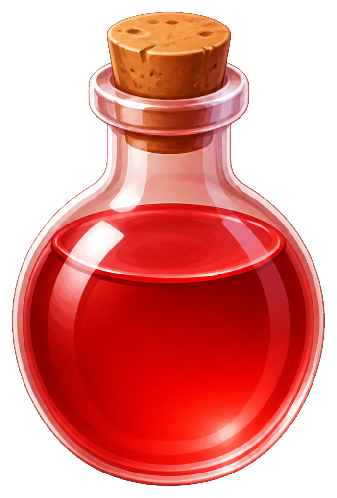 Preview for Health Potion Sticker Graphic