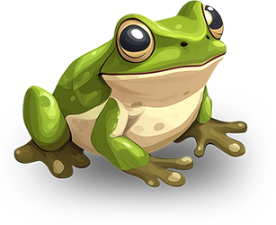 Preview for Green-frog-illustration-animal-sticker-f7266