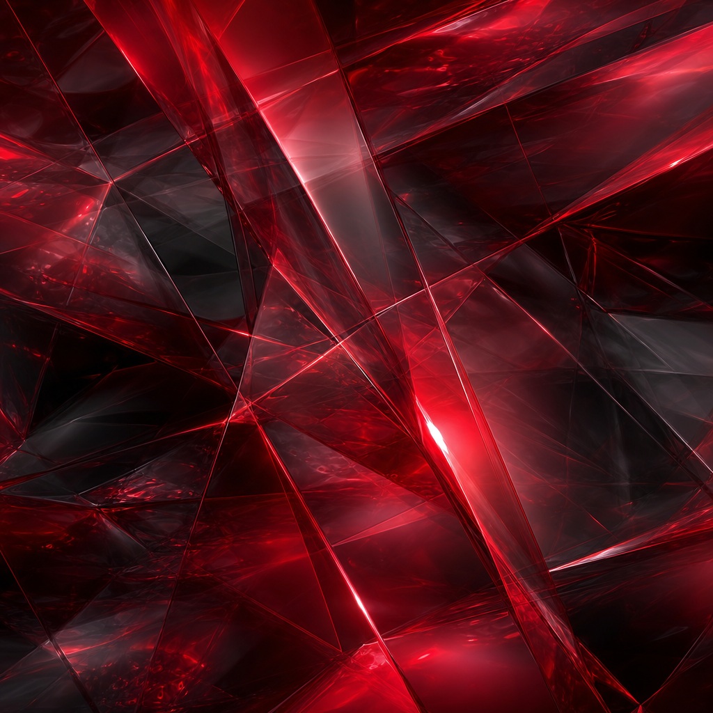 Preview for Red Neon Cyber Glass Abstract Background