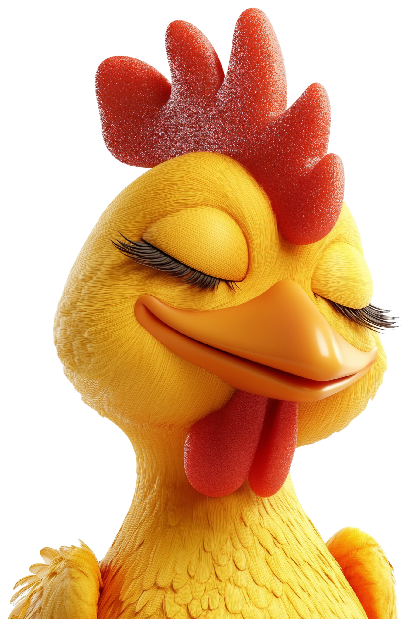 Preview for Cute Chicken Emoji Sticker