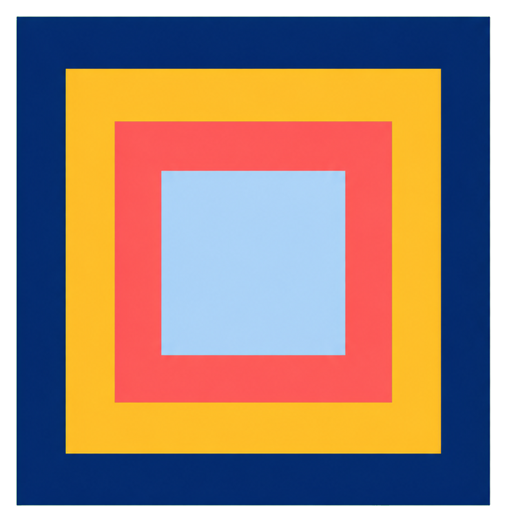 Preview for Layered Paper Square Sticker