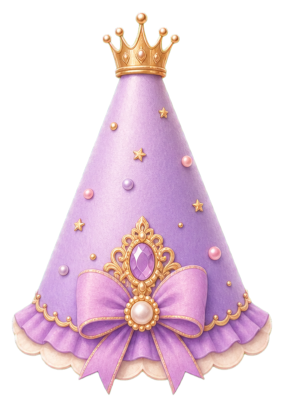 Preview for Princess Party Hat Sticker