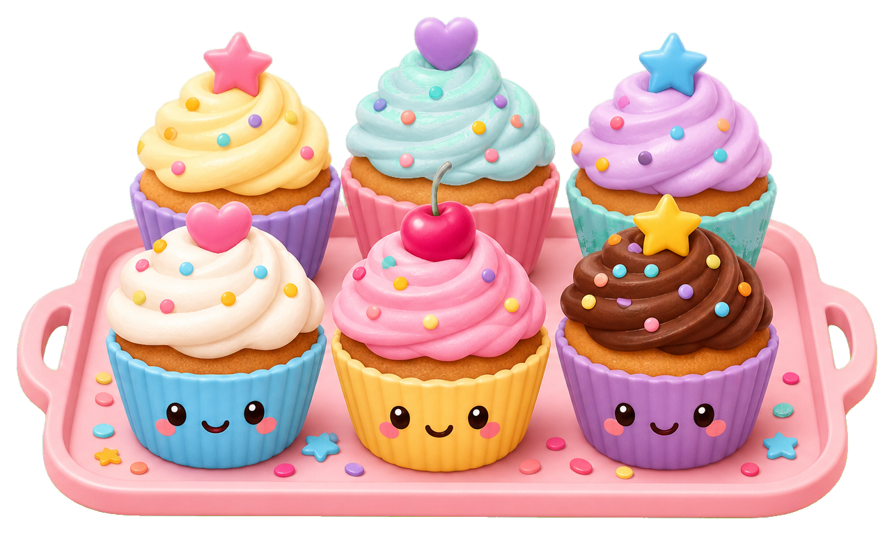 Preview for Cupcake Tray Sticker