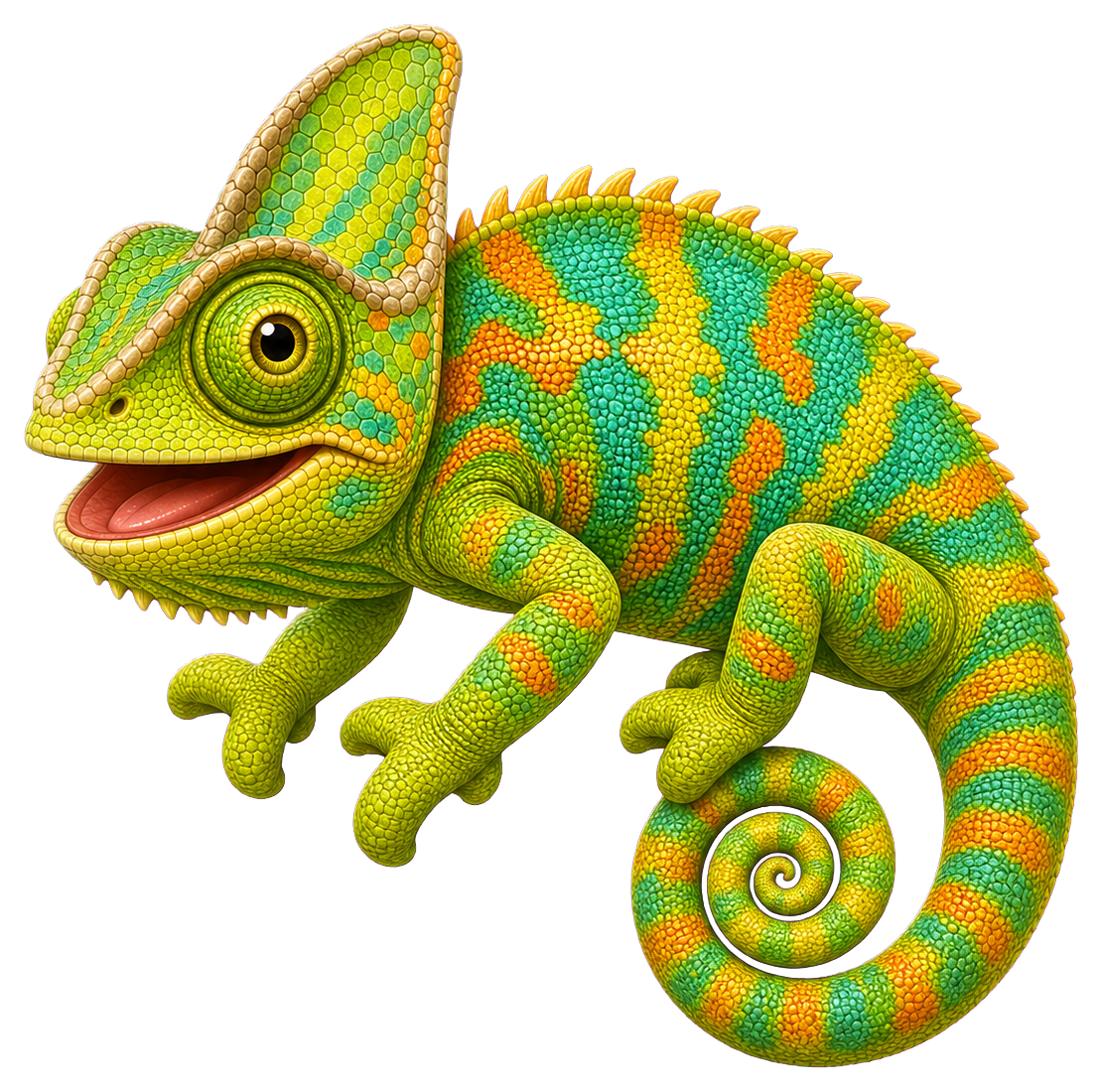 Preview for Chameleon Sticker Graphic For Pizap Designs