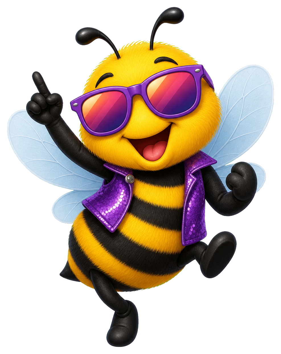 Preview for Disco Bee Sticker Graphic