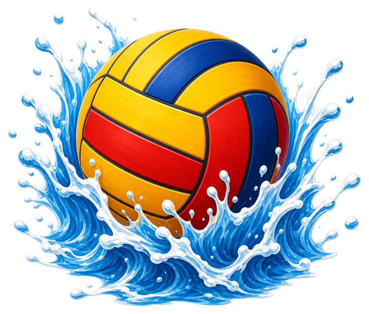 Preview for Water Polo Ball Sticker