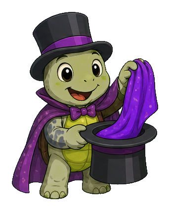 Preview for Turtle Magician Sticker