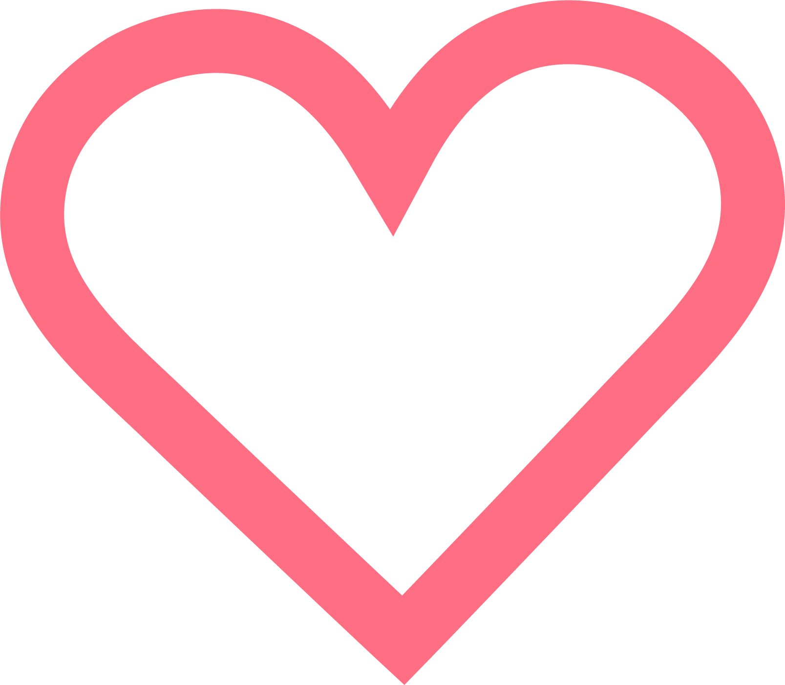 Preview for Pink-heart-icon-classic-hearts-sticker-3b95f
