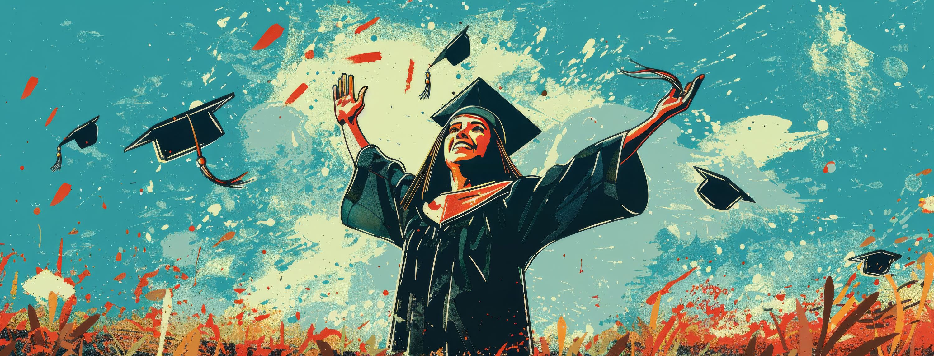 Preview for Graduation-day-celebration-graduation-cover-background-e605d