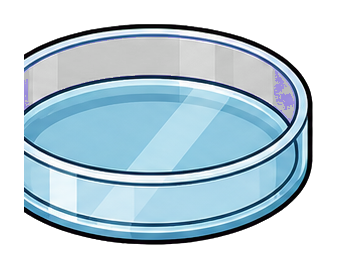 Preview for Petri Dish Sticker For Science Designs