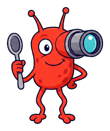 Preview for Funny Cartoon Alien Sticker
