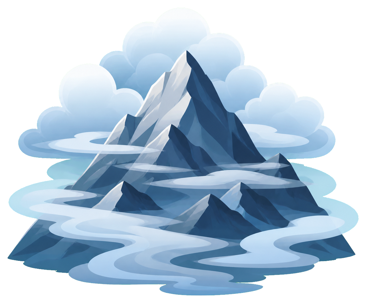 Preview for Misty Mountain Cloud Sticker