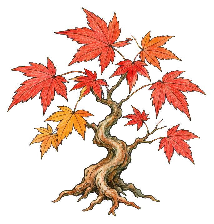 Preview for Maple Bonsai Tree Sticker