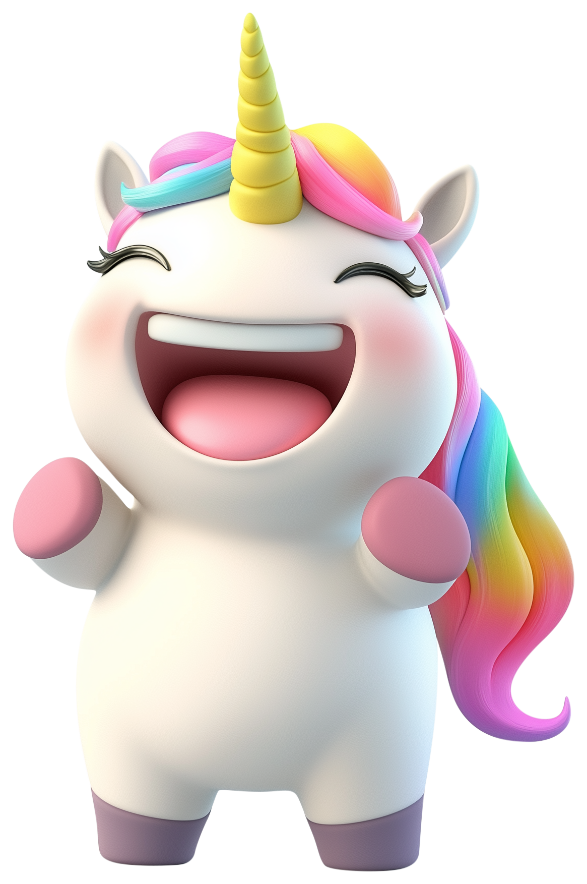 Preview for Cute Unicorn Emoji Sticker