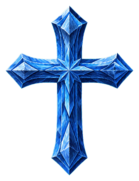 Preview for Ice Crystal Cross Sticker