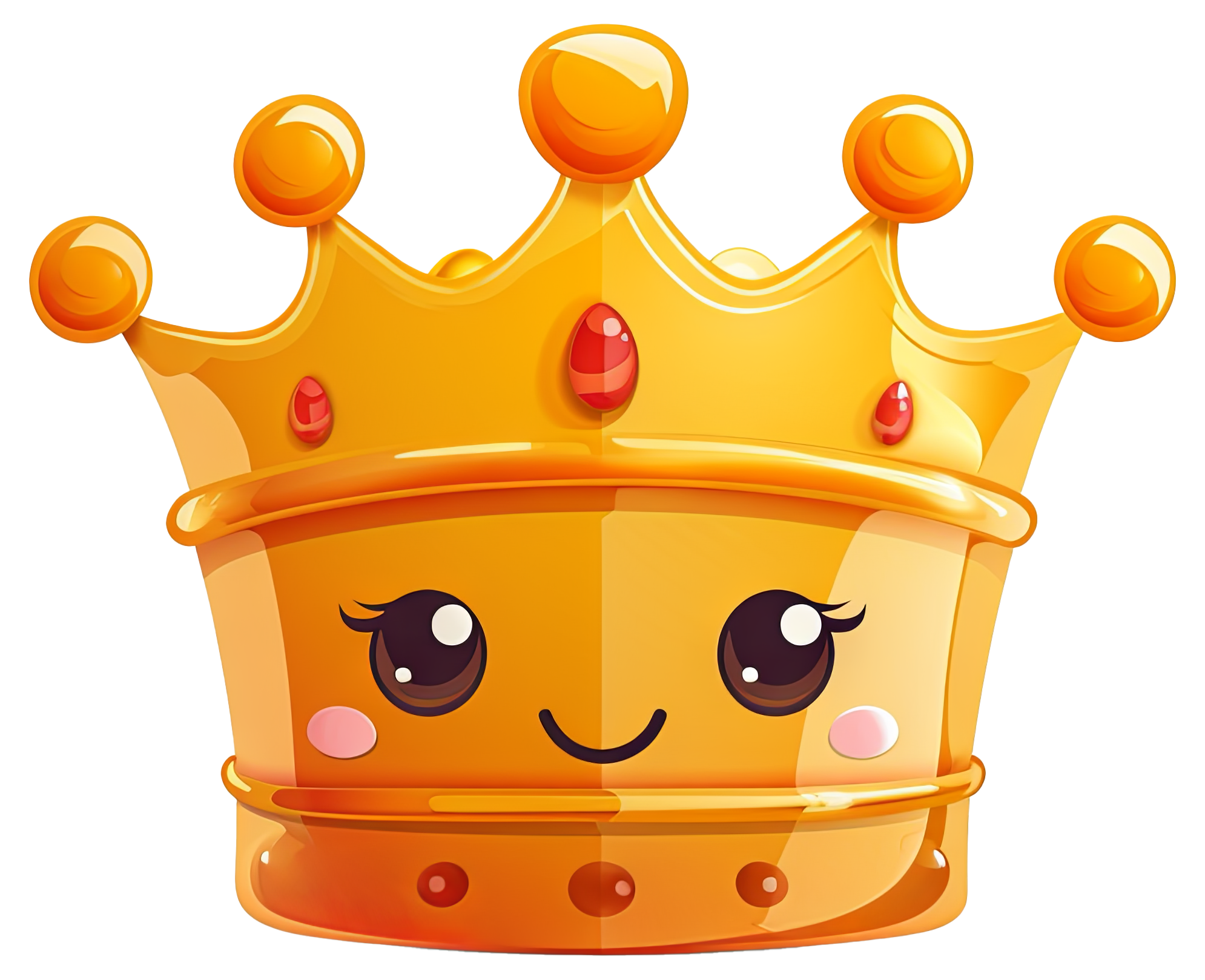 Preview for Cartoon-royal-crown-icon-3d-emoji-sticker-af26b