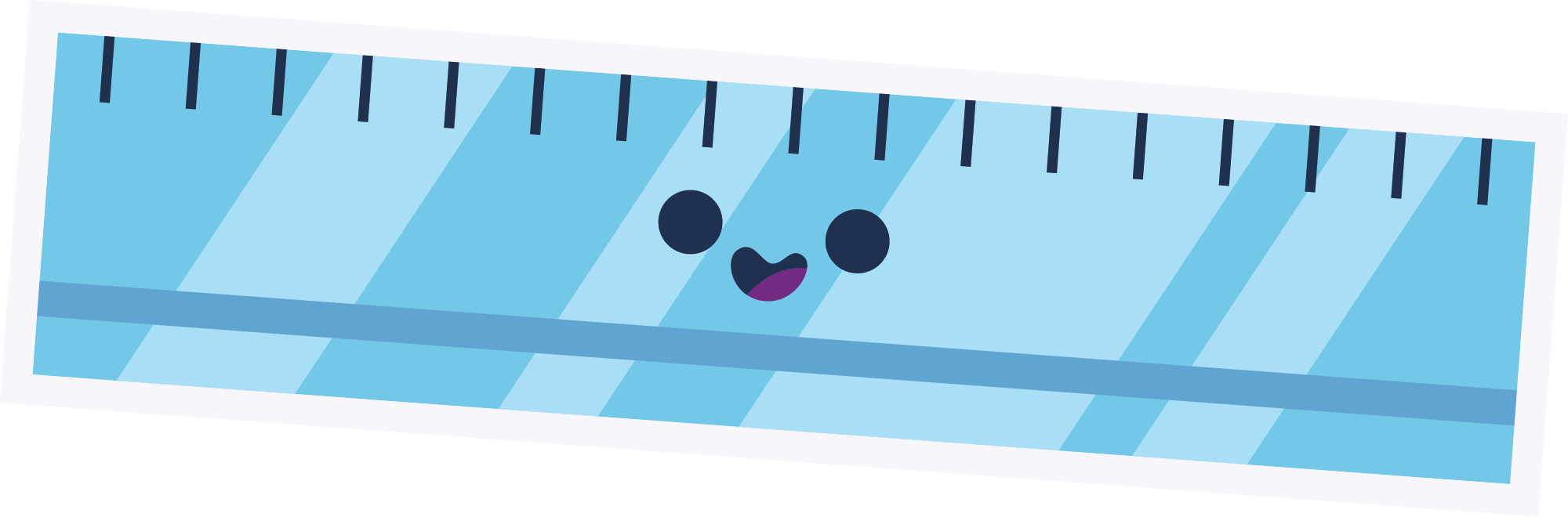 Preview for Cartoon-ruler-illustration-back-to-sticker-a6516
