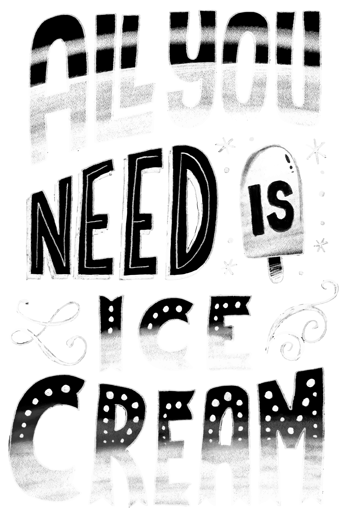 Preview for Ice-cream-typography-design-2500-sticker-e87bc