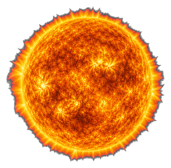 Preview for Realistic Sun Sticker