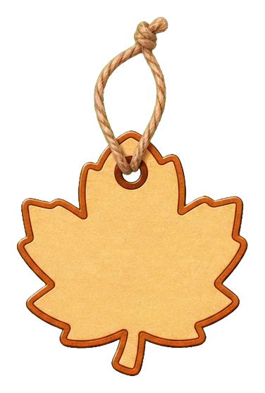 Preview for Cozy Autumn Gift Tag Sticker