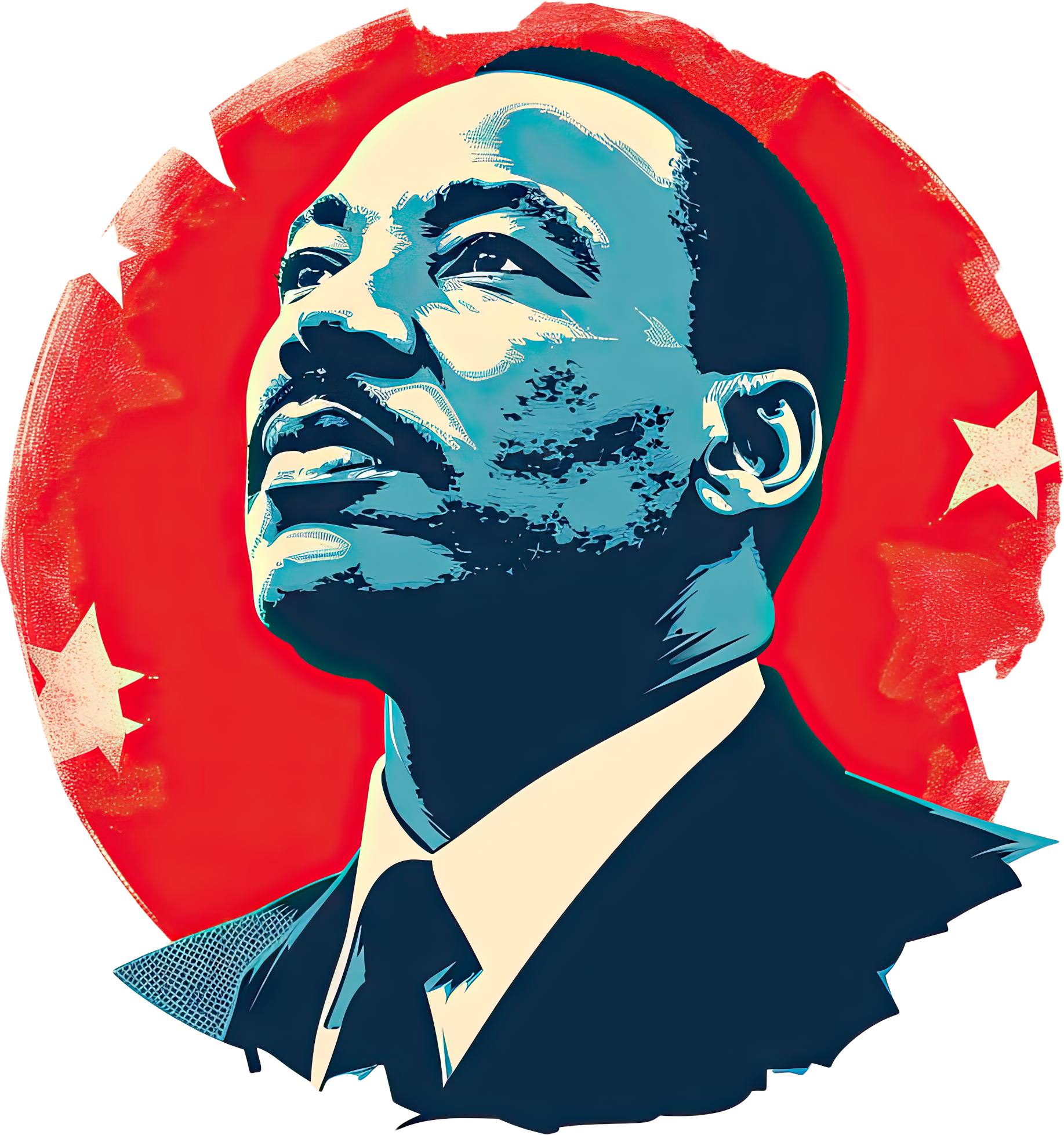 Preview for Martin-luther-king-portrait-mlk-sticker-db845