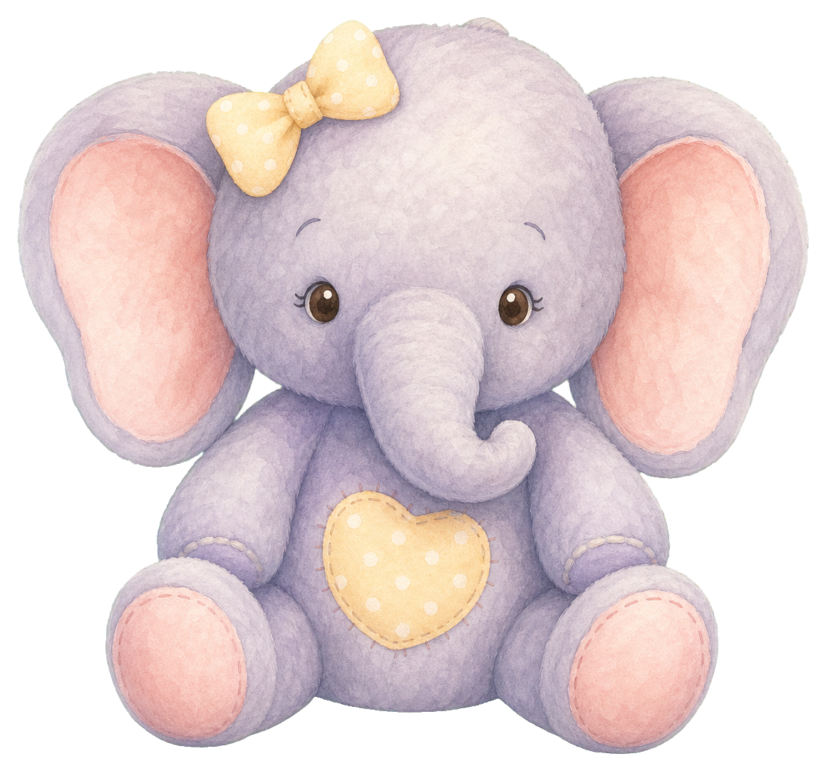Preview for Plush Elephant Sticker