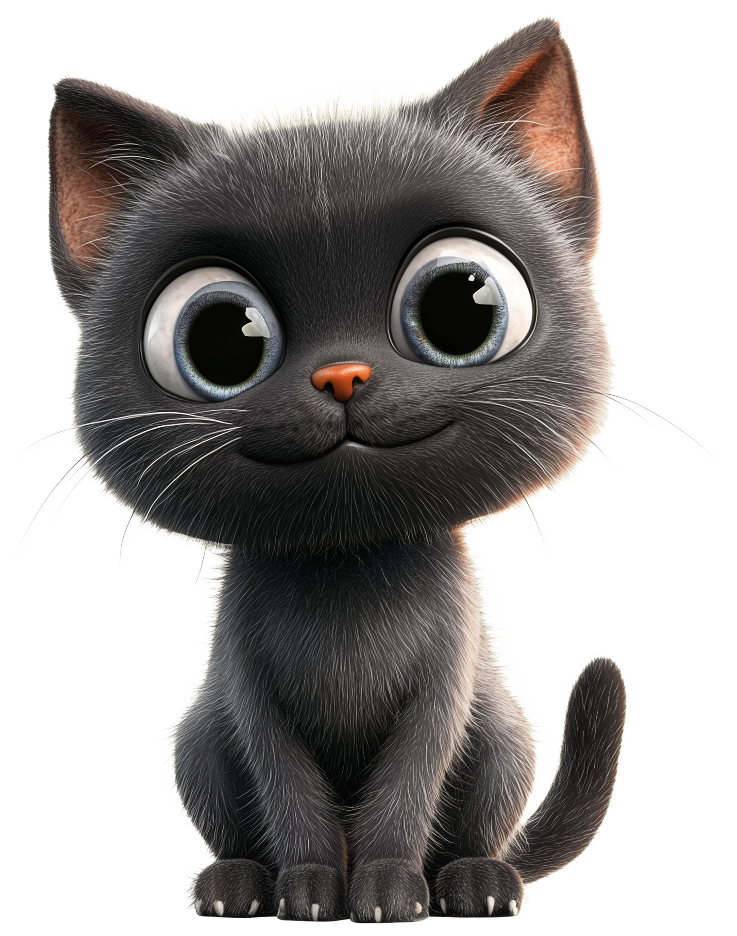 Preview for Cute Cat Emoji Sticker Graphic