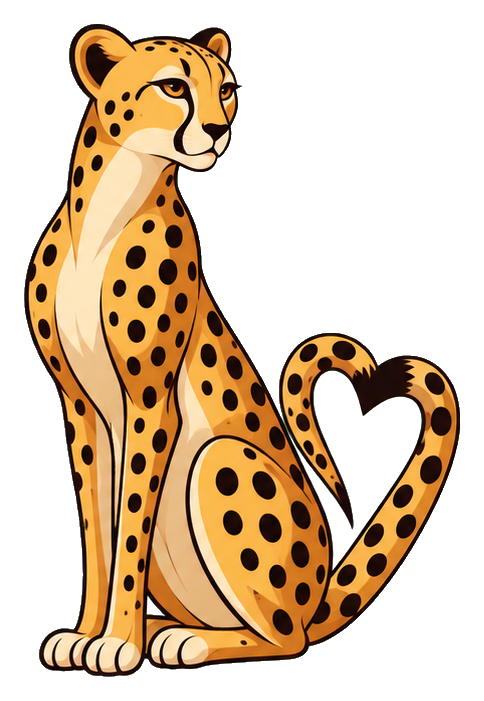 Preview for Cheetah Tail Heart