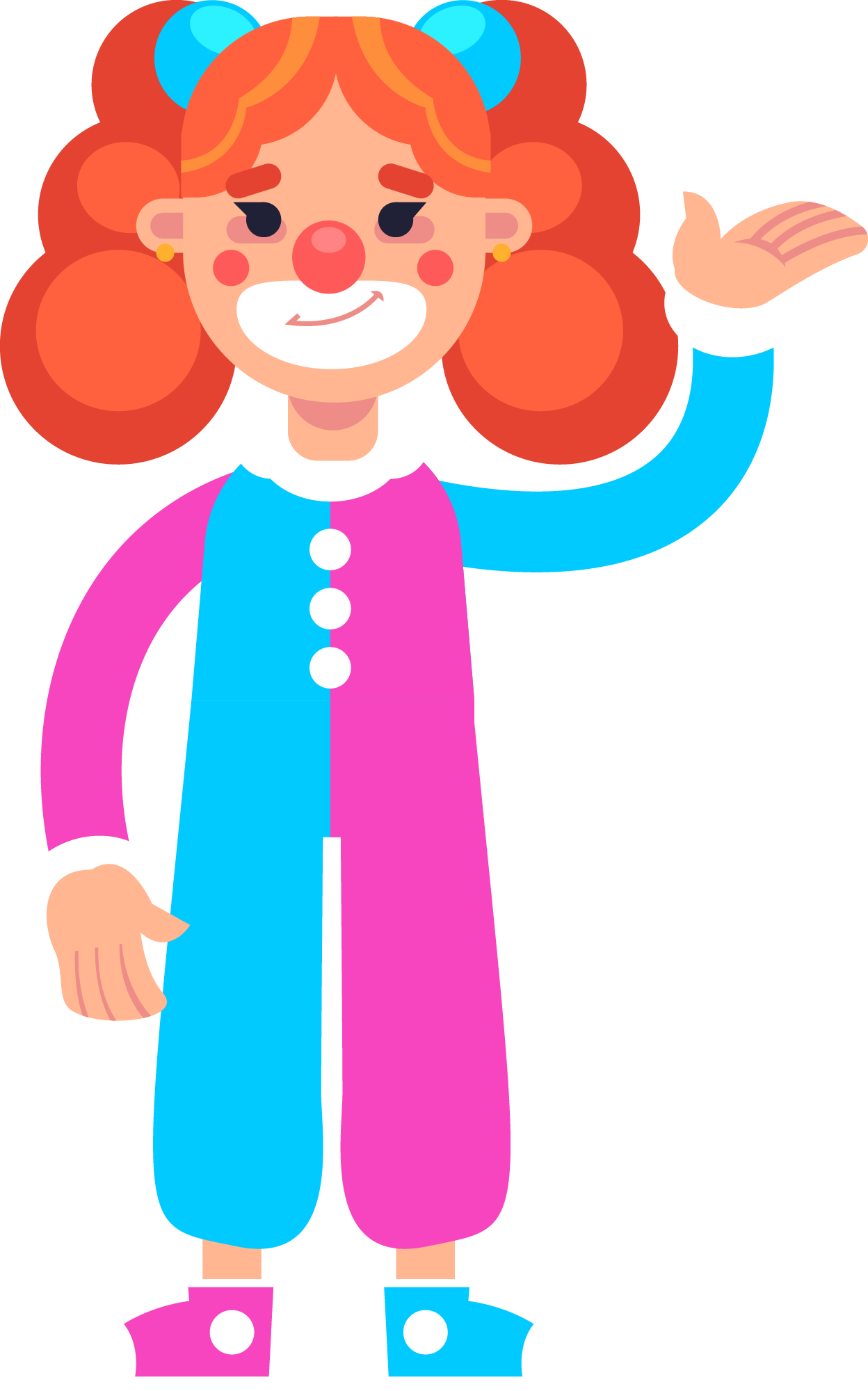 Preview for Clown-character-illustration-halloween-costume-sticker-8bd43