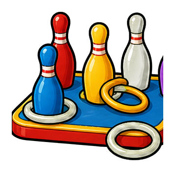Preview for Ring Toss Pins Sticker